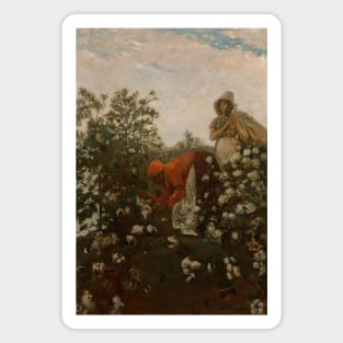 Upland Cotton by Winslow Homer Magnet